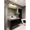 Z-Lite Lauren Vanity, 5-Light, 39 In.W x 6.5 In.L x 8.5 In.H, Matte Black/Clear 819-5V-MB - alternate 6